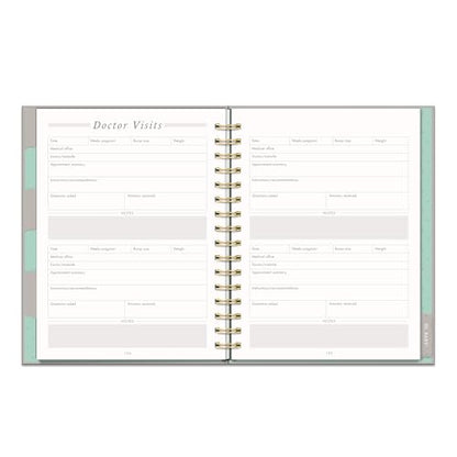 Studio Oh! Countdown to Baby Pregnancy Journal for Women - color: Gold