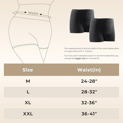 Mesh Underwear Women for Post-surgical, Postpartum Recovery 4 Count X-Large - size: X-Large