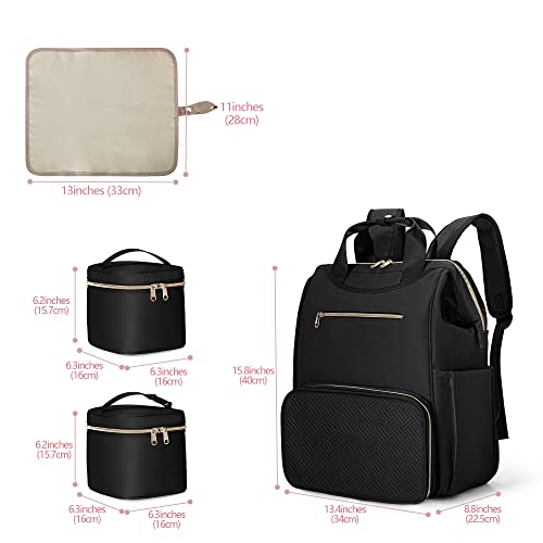 Fasrom Breast Pump Organizer Bag, Pumping Backpack with Cooler