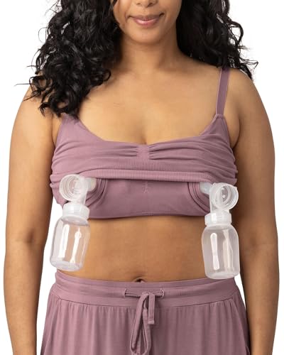 Kindred Bravely Sublime Hands Free Pumping Lounge & Sleep Bra, Nursing Bra - color: Twilight, size: Medium