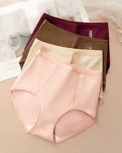 Women's Underwear Cotton High Waist Postpartum Ladies Panties 5 Pack - size: Large