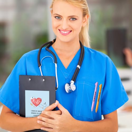 Mooliwe 24 Pcs Affirmation Notebooks Pens Bulk Gifts, Gratitude,Nurse - style: Nurse