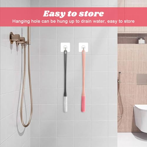 4Pcs 13.38" Toe Cleaning Brush with 1 Double Side Foot File
