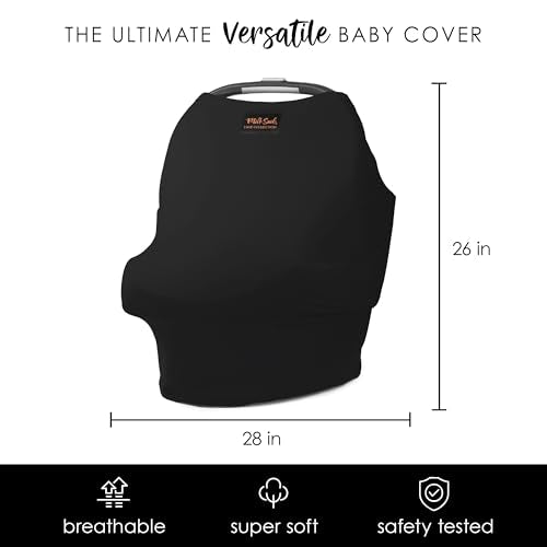 Milk Snob Original 5-in-1 Luxe Cover (Onyx) - color: Black
