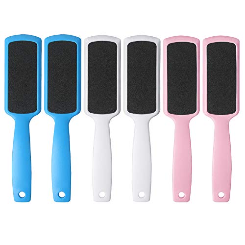 Fu Store Pedicure Foot Files Callus Remover with Double Sided Feet Rasp - size: 1 Count (Pack of 6)