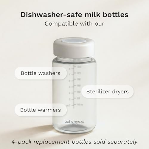 Baby Brezza All Day Portable Breastmilk Cooler, Large 20oz Capacity, Black - color: Black