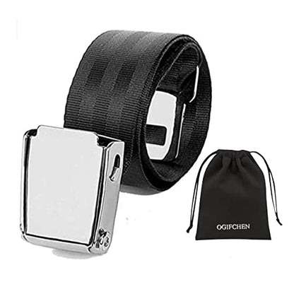 Adjustable 7-31" Airplane Seat Belt Extender - Universal Seat Belt Extender for Airplanes - FITS All Airlines in US Except Southwest 1