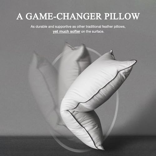 DWR Goose Feather Down Body Pillow, Organic Cotton, Medium, 20x54, 1 Pack - size: Body Pillow Only