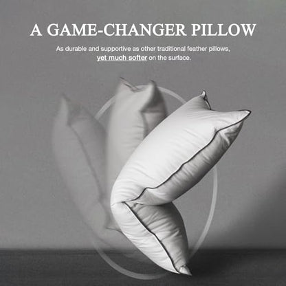 DWR Goose Feather Down Body Pillow, Organic Cotton, Medium, 20x54, 1 Pack - size: Body Pillow Only