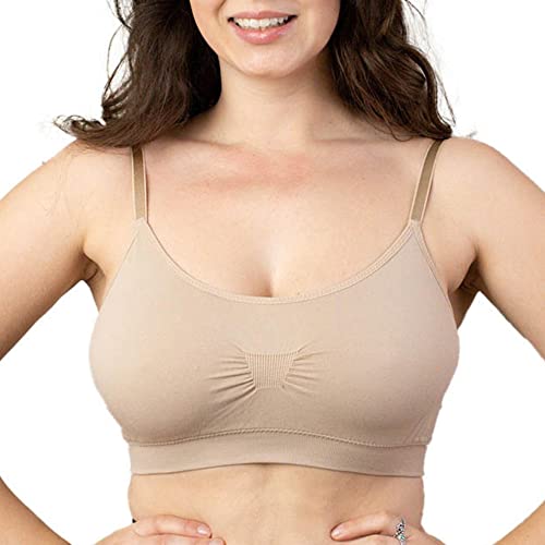Coobie Seamless Scoopneck Bra - color: Multicolor 3 Pack, size: One Size