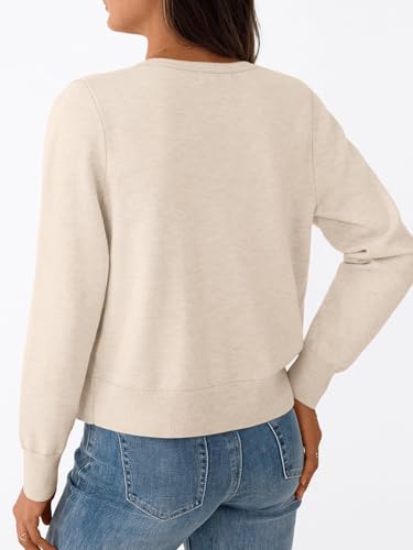 Trendy Queen Women's Lightweight Knit Cardigan - color: Beige, size: X-Small
