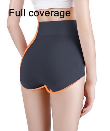 Postpartum C Section Compression Cotton Underwear Briefs Pack of 3 - color: Black(3p), size: 7