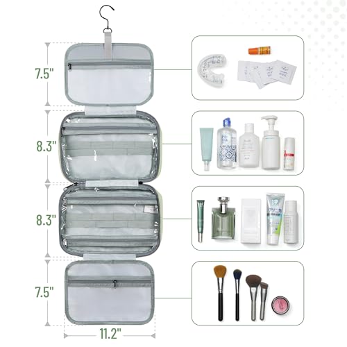 Travel Toiletry Bag Organizers, Green