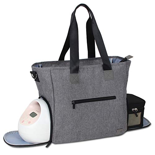 Teamoy Breast Pump Tote Bag Compatible with Spectra S1/S2, Medela