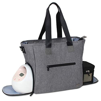 Teamoy Breast Pump Tote Bag Compatible with Spectra S1/S2, Medela