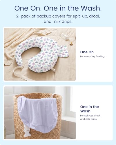Nursing Pillow Cover Compatible with My Breast Friend Deluxe/Original - color: Luna