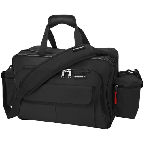 ASA TECHMED Nursing Bag with Compartments - color: Black