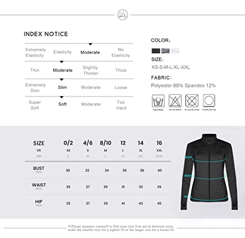 Queenie Ke Womens Running Jackets with Zipper Pockets - color: White Space Dye, size: Large