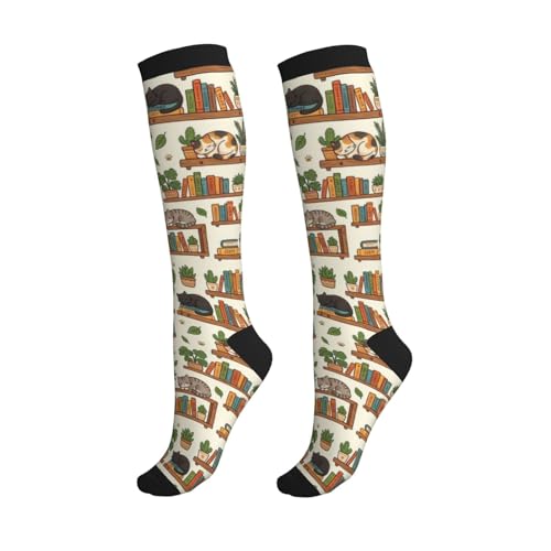 Compression Sock Graduated Knee High Sock for Women Men - color: 16