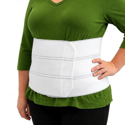Plus Size Bariatric Abdominal Binder Post Surgery - Belly Binder - 9" - size: X-Large (1 Count), style: 3 Panel (9")