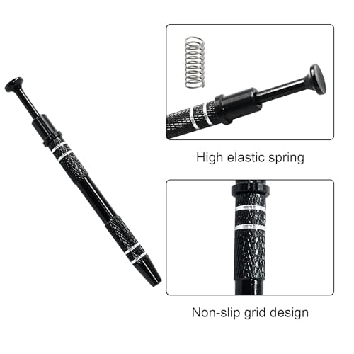 Hordion 4-Claw Pick up Tool Piercing Ball Grabber(3 Pack, Black) - color: Black, size: 3 Pcs