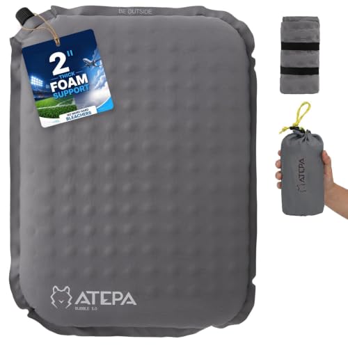 ATEPA Inflatable Seat Cushion - color: 1 Pack - Grey