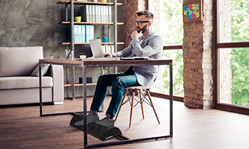 Samsonite Foot Rest for Under Desk at Work – Ergonomic Foot Stool for Couch – Versatile Under Desk Footrest for Office & Home, Foot Support Underdesk