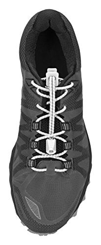 Nathan Elastic, No Tie Shoe Laces for Running and Active Sports - color: White, style: Reflective