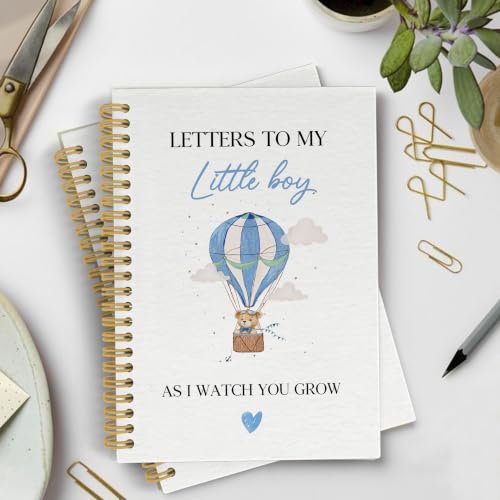 YLZlhb Hot Air Balloon Bear Spiral Notebook Journal 5.5x8.3 Inches