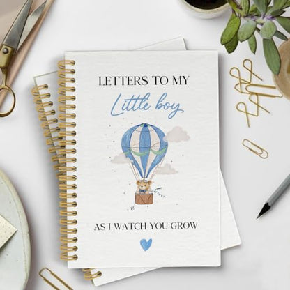 YLZlhb Hot Air Balloon Bear Spiral Notebook Journal 5.5x8.3 Inches