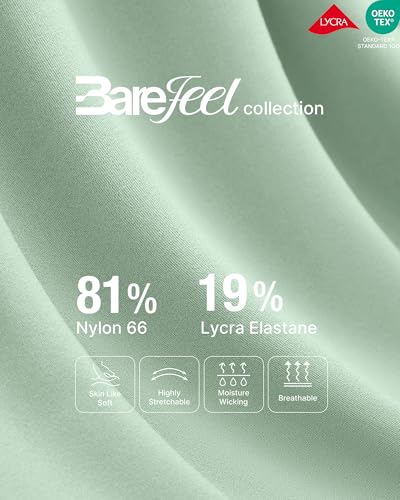 G4Free BareFeel Maternity Tank Tops with Removable Pads Pregnancy Clothes - color: Bean Green, size: Small