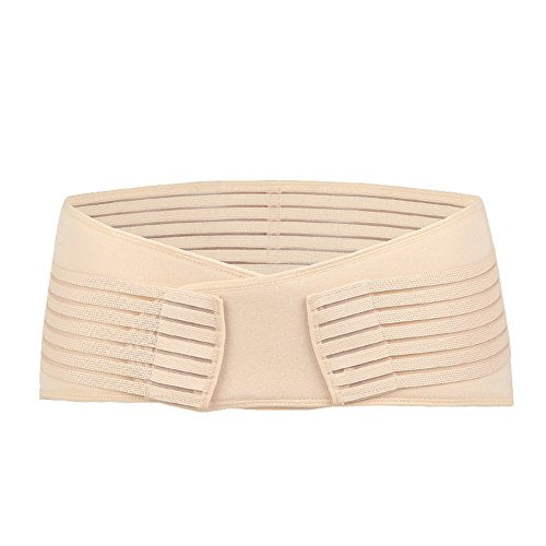 Pelvic Recovery Belt, Women Postpartum Support Band, Nude, Large