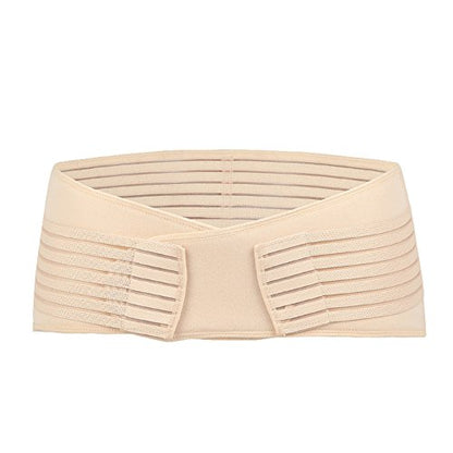 Pelvic Recovery Belt, Women Postpartum Support Band, Nude, Large