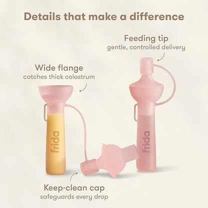 Frida Mom Colostrum Pump Adapter Kit, Safe Materials, Complete Set, 11PC - style: Pump Adapter