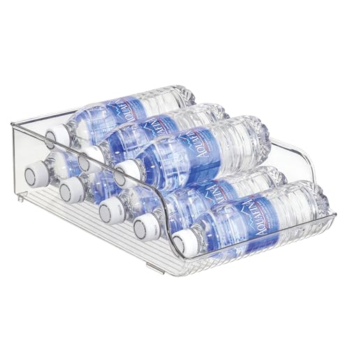 iDesign Plastic Water Bottle Organizer, Clear, 2-Pack - style: Pack of 2