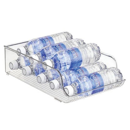 iDesign Plastic Water Bottle Organizer, Clear, 2-Pack - style: Pack of 2