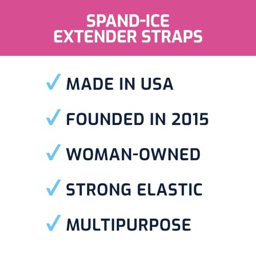Extender Strap - 4 x 9 Inches - Made in USA - Elastic Hook & Loop Extension - size: 4x9 Inch (Pack of 1)