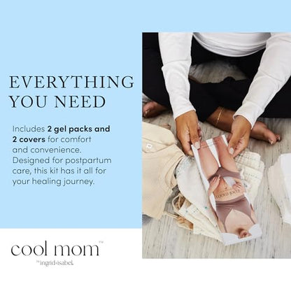 Ingrid & Isabel Cool Mom Hot & Cold Breast Ice Packs, Perineal Ice Pack - style: Perineal Ice Pack