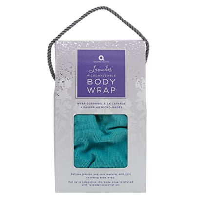Aroma Home AHBWP1-0022 Soothing Body Wrap Cotton in Turquoise Box - color: Turquoise