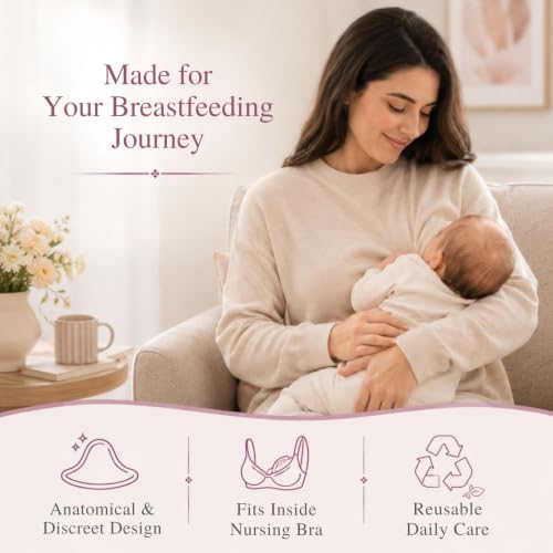 Silveriumom Silver Nursing Cups, Nipple Shields & Covers for Breastfeeding (X-Large) - size: X-Large