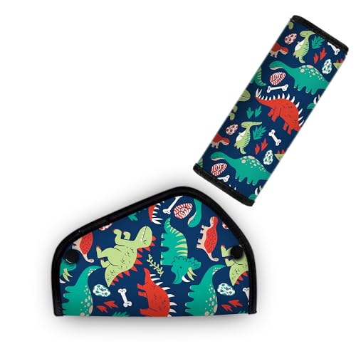 Shoulder & Belly Protective Padding - Soft Breathable Hypoallergenic Cushion Cover, Dinosaur - color: Dinosaur