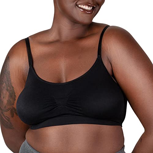 Coobie Seamless Scoopneck Bra - color: Multicolor 3 Pack, size: One Size