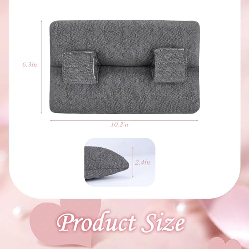 Post-Op Seat Belt Pillow – Ice/Hot Pocket for Chest/Heart, Small Grey - color: Dark Gray, size: Small