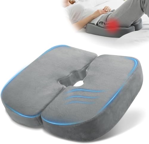 GAB Medical Bed Sore Cushions for Butt, Donut Pillow for Tailbone Pain - color: Gray