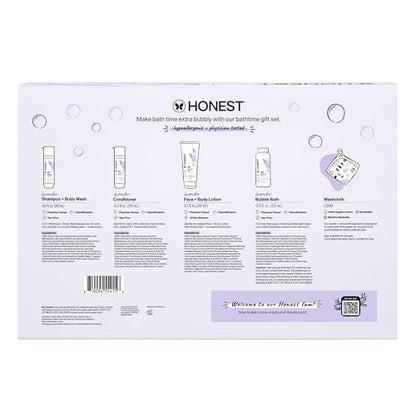 The Honest Company Bathtime Gift Set, Hypoallergenic, Lavender - style: Bathtime, Lavender
