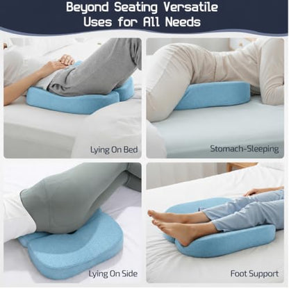 GAB Medical Bed Sore Cushions for Butt, Donut Pillow for Tailbone Pain - color: Blue