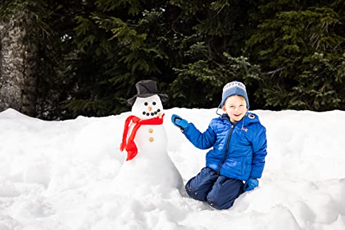 Little Pear Build A Snowman Decorating Kit, Christmas Winter Activity - color: Snowman Making Kit