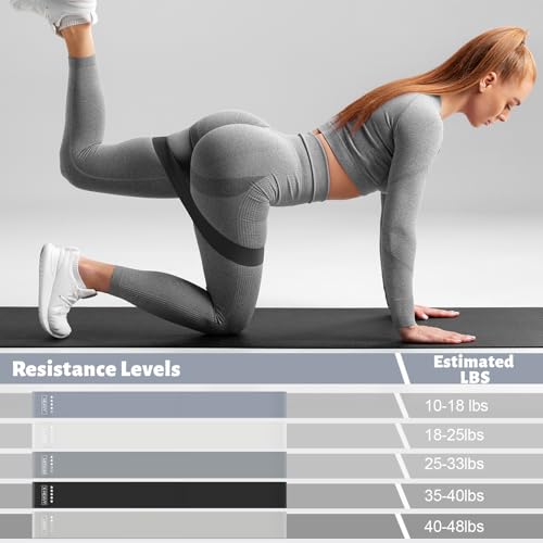 RoundFunny 18Pcs Pilates Ring Set, Women Exercise Accessories - color: Grey