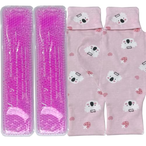2 Perineal Cold Packs for Maternity Postpartum Care, Pink