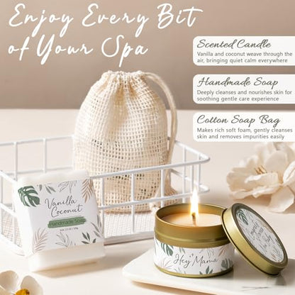 New Mom Gifts Postpartum Essentials Pregnancy Gift for New Mom Care Package - color: Sage Green